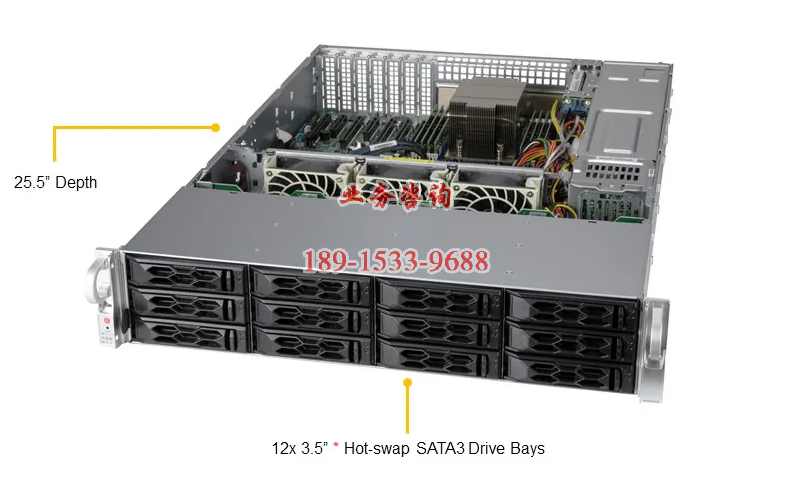 超微服务器 A+ Server 2014S-TR 主板 H12SSL-i