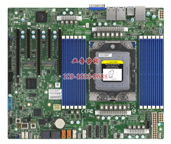 超微主板 H13SSL-N 支持AMD SP3 CPU