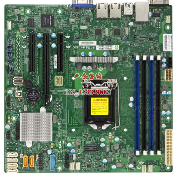 超微主板 X11SSL 1151针脚 支持8-9代酷睿