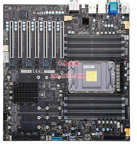超微工作站主板 X12SPA-TF 支持至强 W-3300