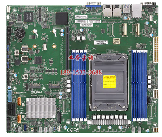 超微工作站主板 X12SOP-F 支持第三代至强 LGA4189