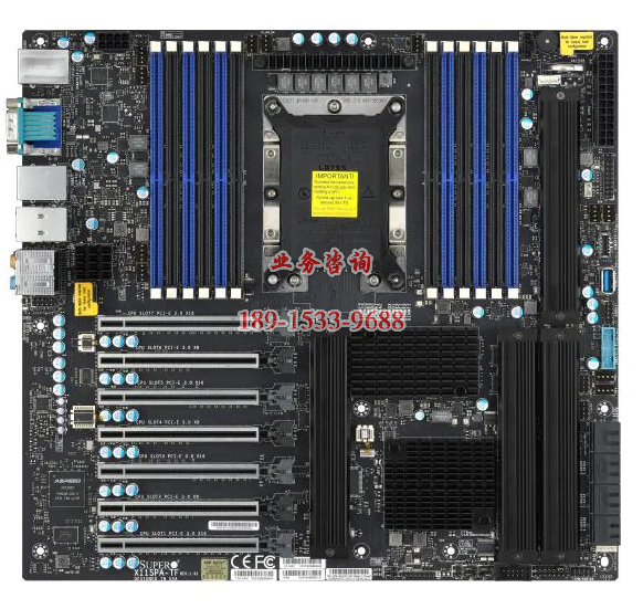 超微服务器主板 X11SPA-T 支持第一代至强 LGA3647