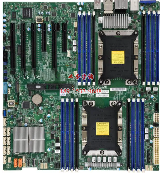 超微服务器主板 X11DAI-N 支持第一代至强 LGA3647