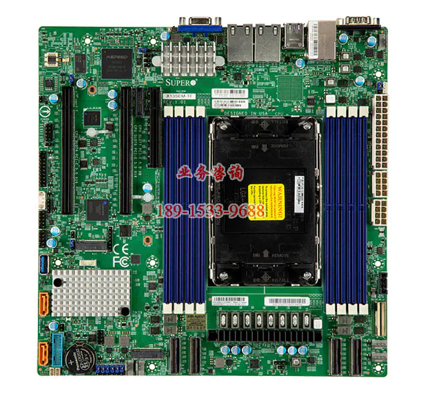 超微服务器主板 X13SEM-TF 支持第四代志强 LGA4677