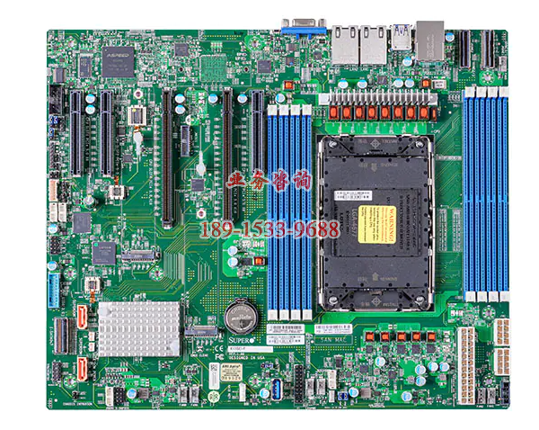超微服务器主板 X13SEI-F 支持第四代志强 LGA 4677