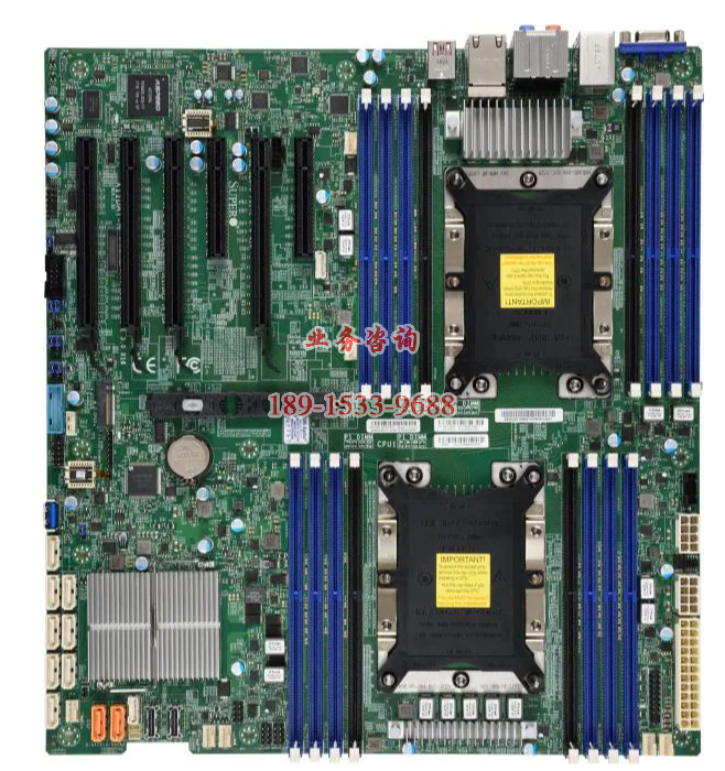 超微 主板 X11DAI-N 支持志强第一代 LGA3647