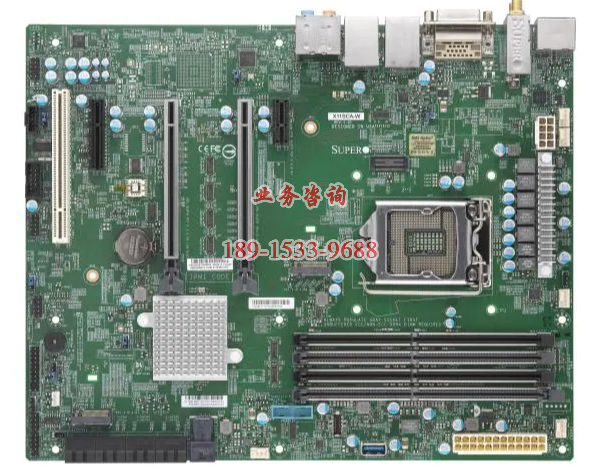 超微主板 X11SCA-W 支持酷睿10-11代LGA 1151