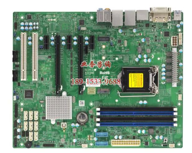 超微主板 X11SAE 支持酷睿8-9代 LGA1151
