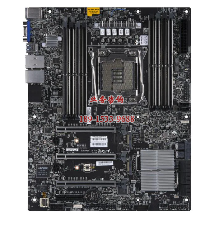 超微主板X11SRA-RF 支持志强W-2