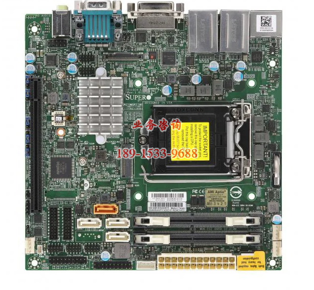 超微主板 X11SCV-L 支持酷睿10-11代 1151