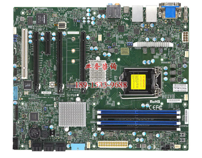 超微主板 X11SAT-F 支持酷睿10-11代 LGA151