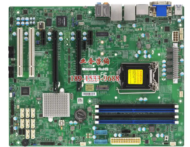 超微主板 X11SAE-F 支持酷睿10-11代LGA1151