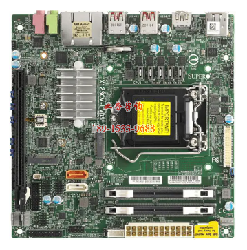 超微主板X12SCV-LVDS 支持酷睿10-11代 LGA1151