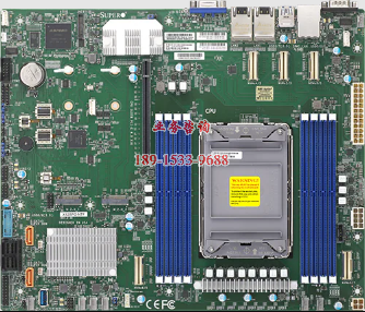 超微主板 X12SPO-NTF 支持至强第三代 LGA4189