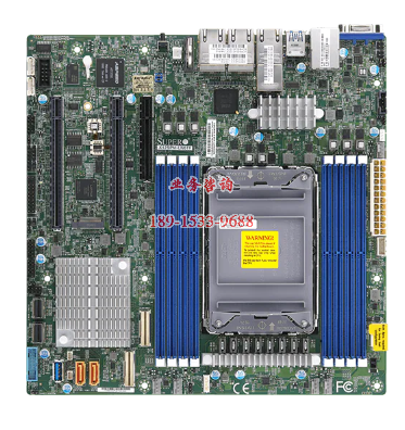超微主板 X12SPM-LN6TF 支持第三代至强 LGA4189