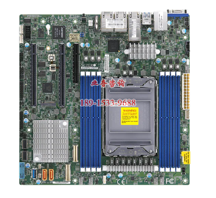 超微主板X12SPM-LN6TF 支持至强第三代 LGA4189