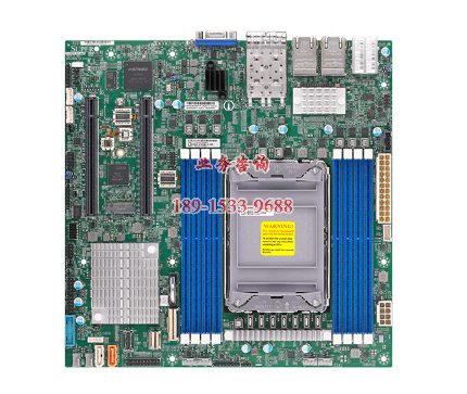 超微主板 X12SPZ-SPLN6F 支持至强第三代 LGA4189