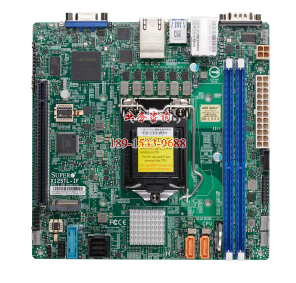 超微主板 X12STL-iF 支持酷睿 8-9代 LGA1151