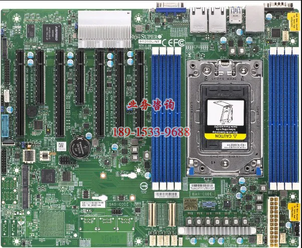 超微主板 H12SSL-i 支持AMD SP3 CPU