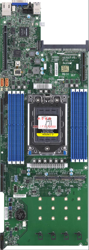 超微主板 H12SST-PS 支持AMD SP3 CPU