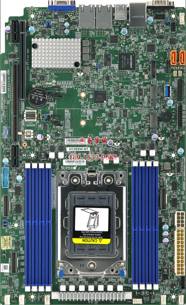 超微主板 H12SSW-NT 支持AMD PS3 CPU