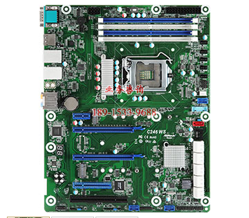 永擎主板 C246 WS 支持8-9代酷睿 LGA1151