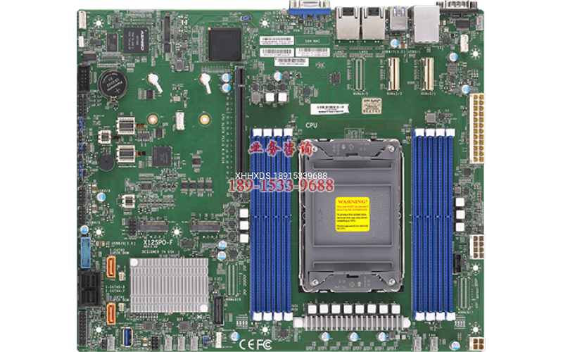 超微主板 X12SPO-F单路C621A  4189