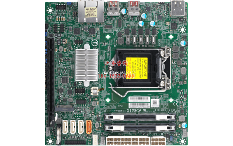 超微主板X12SCV-W
