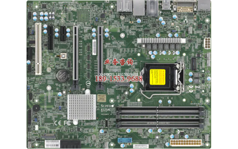 超微主板 X12SAE 支持10-11代酷睿 至强W-3 处理器