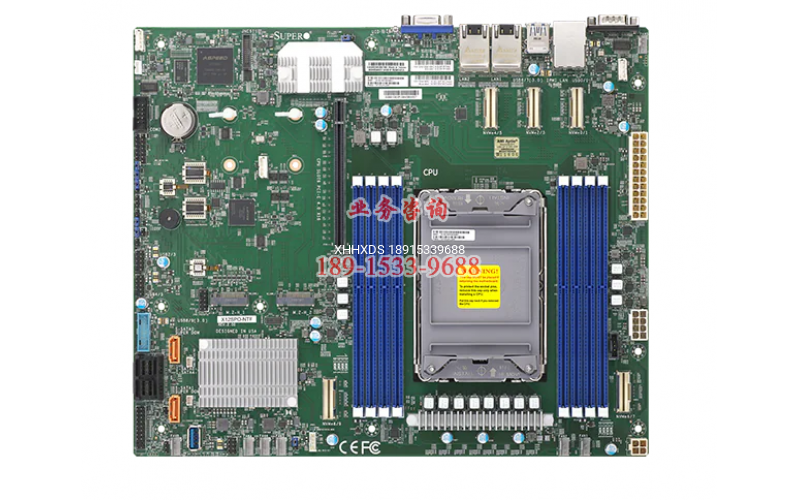 超微工作站主板 X12SPO-NTF LGA4189 支持第三代至强