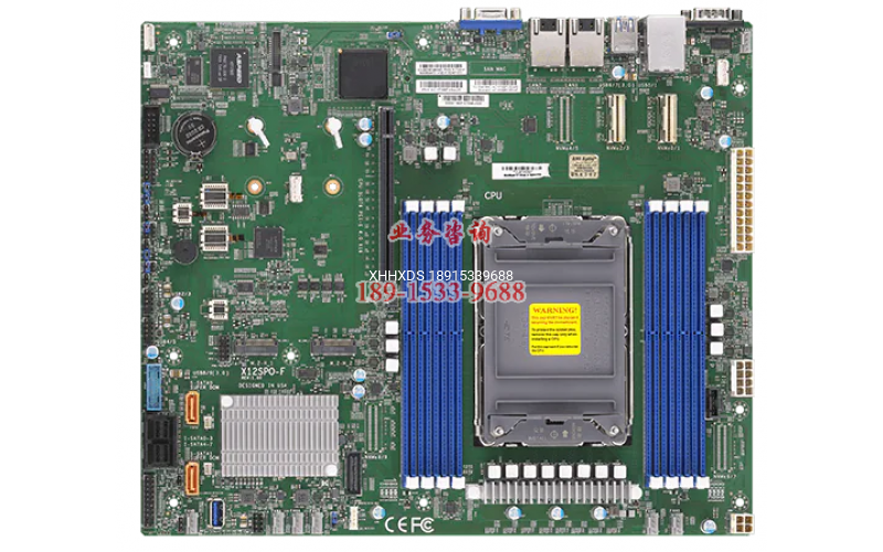 超微工作站主板 X12SOP-F 支持第三代至强 LGA4189