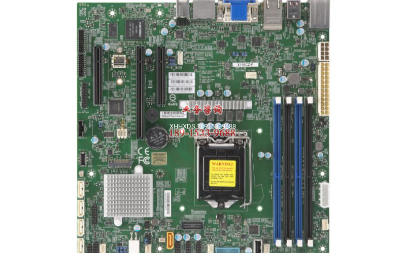 超微主板 X11SCZ-F 支持LGA 1151 支持志强 E2100.