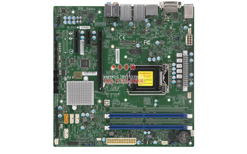 超微主板 X11SCQ-L 支持酷睿10-11代  LGA1151