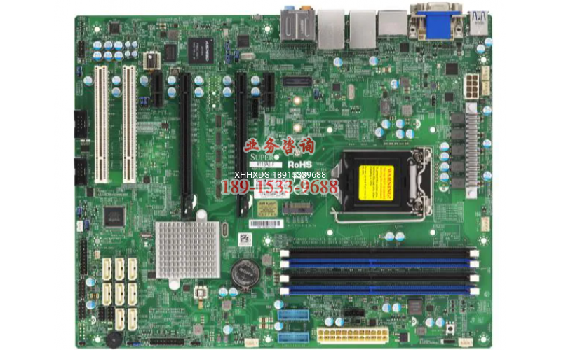 超微主板 X11SAE-F 支持酷睿10-11代LGA1151