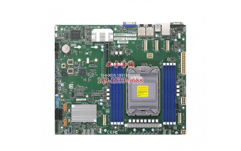 超微主板 X12SPO-NTF 支持志强第三代 LGA4189