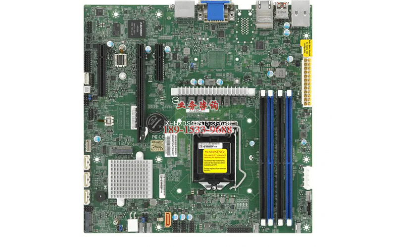 超微主板 X12SCZ-QF 支持酷睿10-11代LGA 1151