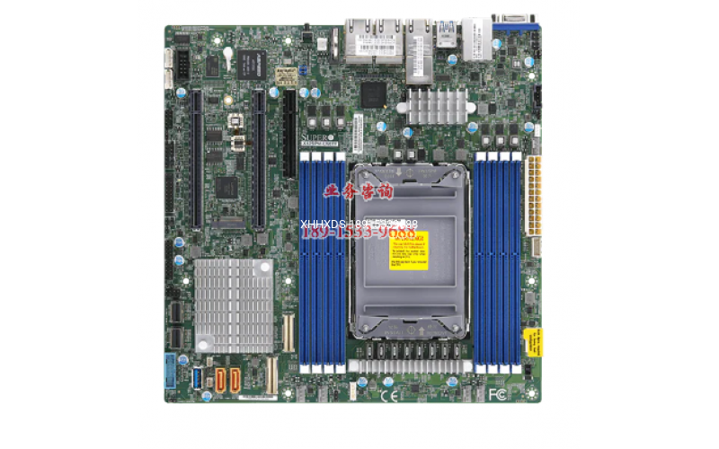 超微主板 X12SPM-LN6TF 支持第三代至强 LGA4189