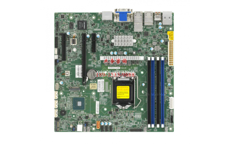 超微主板 X12SCZ-TLN4F 支持酷睿8-9代 LGA1151