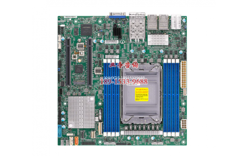 超微主板 X12SPZ-SPLN6F 支持至强第三代 LGA4189