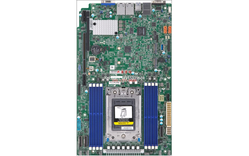 超微主板 H12SSW-INL 支持AMD SP3 CPU