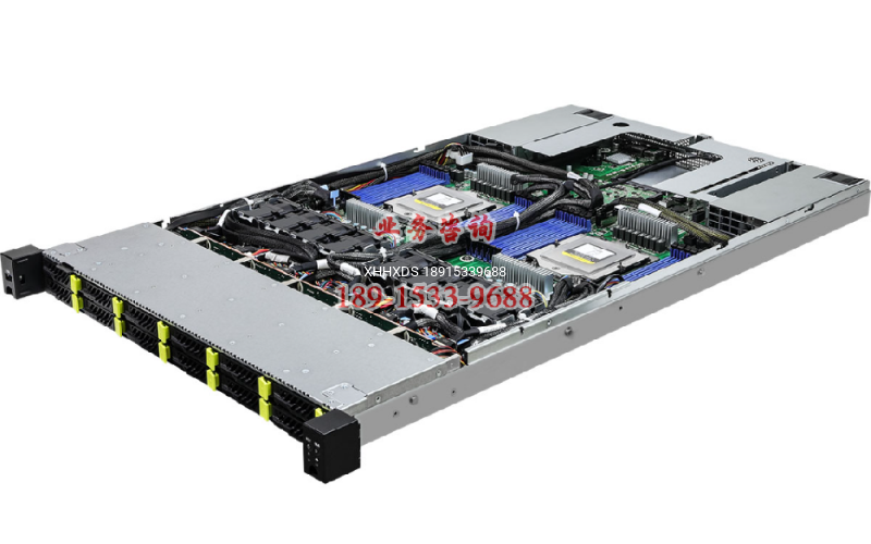 永擎准系统 1U12E-GENOA2 支持第五代霄龙 LGA6096